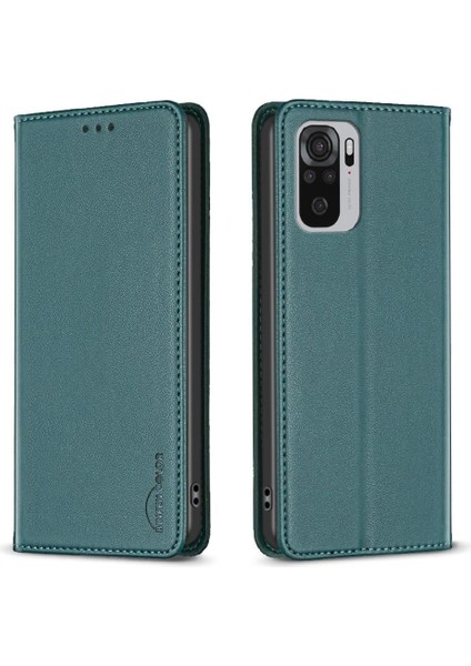 Xiaomi Redmi Not 10 Için Flip Case 4g Manyetik Cüzdan Pu Deri Yuvası (Yurt Dışından) indirimleri