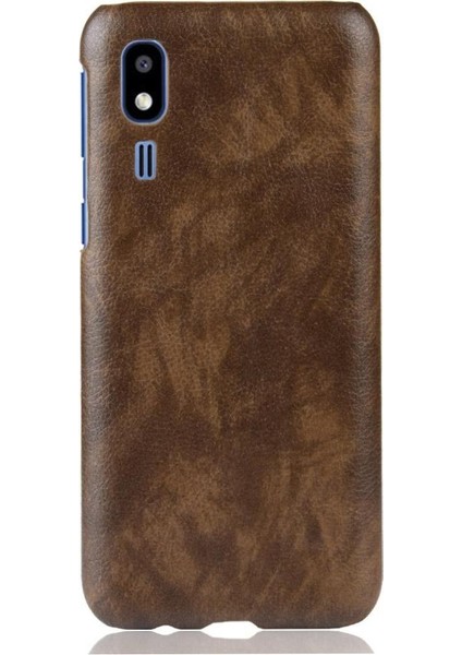 Retro Kılıf Samsung Galaxy A2 Çekirdek Lychee Desen Anti Scratch Için Retro (Yurt Dışından)