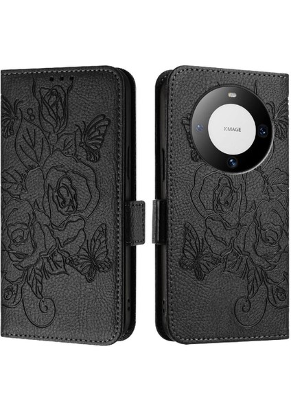 Huawei Mate 60 Pro/pro Artı Kredi Kartı Yuvası ile Pu Deri (Yurt Dışından)