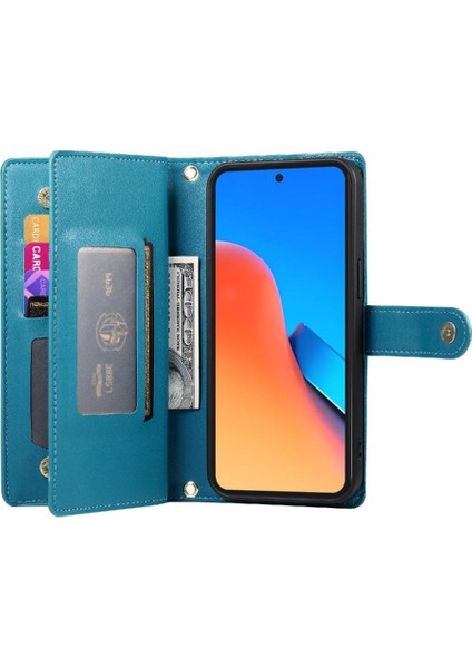 Xiaomi Redmi Için Flip Case 12 4g/5g Çok Fonksiyonlu Kart Yuvaları Kickstand (Yurt Dışından)