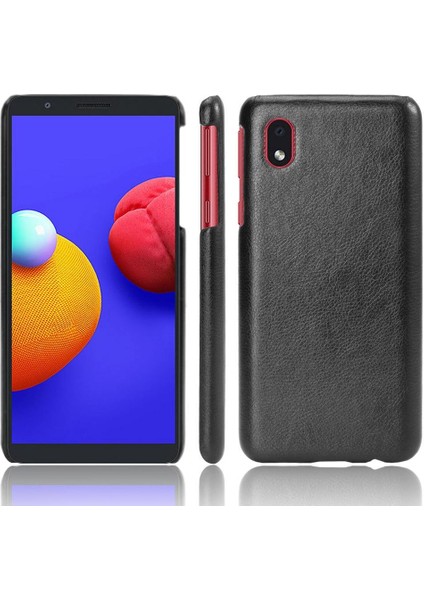 Samsung Galaxy A01 Çekirdek Için Retro DURUMDA/M01 Çekirdek Uyumluluk Retro Lychee (Yurt Dışından)