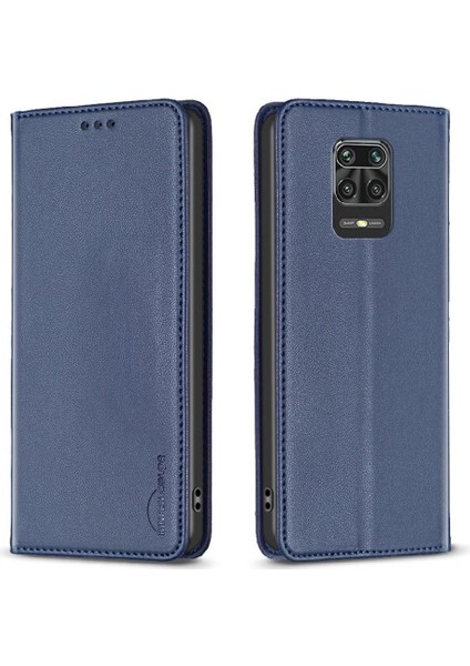 Xiaomi Redmi Not 9s Için Flip Case Manyetik Cüzdan Iş Pu Deri (Yurt Dışından)