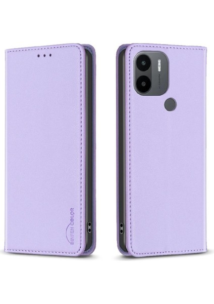 Xiaomi Redmi A2 Için Flip Case Pu Deri Iş Manyetik Cüzdan Yuvası (Yurt Dışından)