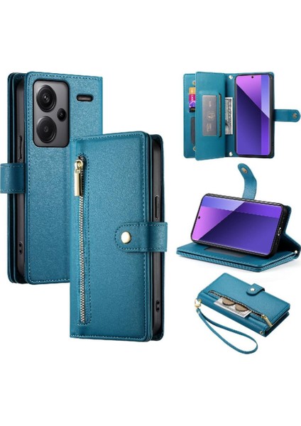 Xiaomi Redmi Not Için Flip Case 13 Pro Artı 5g Bilek Kayışı Çok Fonksiyonlu (Yurt Dışından)