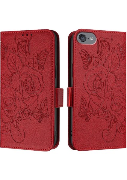 Kredi Kartı Yuvası Pu Deri ile Ipod Touch 7/6/5 Manyetik Cüzdan Için Kılıf (Yurt Dışından)