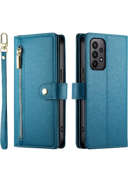 Manyi Mall Samsung Galaxy M13 4g Kickstand Cüzdan Bölmesi Kartı Için Flip Case (Yurt Dışından)