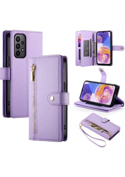 Samsung Galaxy M13 4g Kickstand Cüzdan Bölmesi Kartı Için Flip Case (Yurt Dışından)