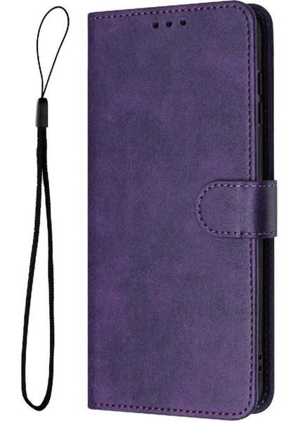 Kart Yuvası Saf Renk Pu ile Realme 12 Pro Artı Kickstand Için Flip Case (Yurt Dışından)