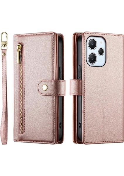 Xiaomi Redmi Için Flip Case 12 4g/5g Çok Fonksiyonlu Kart Yuvaları Kickstand (Yurt Dışından)