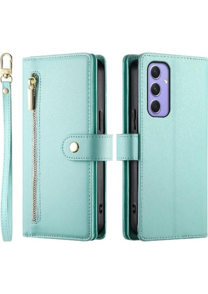 Samsung Galaxy Galaxy Cüzdan Bölmesi Çok Fonksiyonlu Kart Için Flip Case (Yurt Dışından)