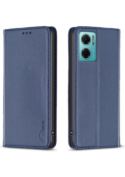 Xiaomi Redmi Not 11E Çoklu Kart Yuvası Manyetik Cüzdan Pu Için Flip Case (Yurt Dışından)