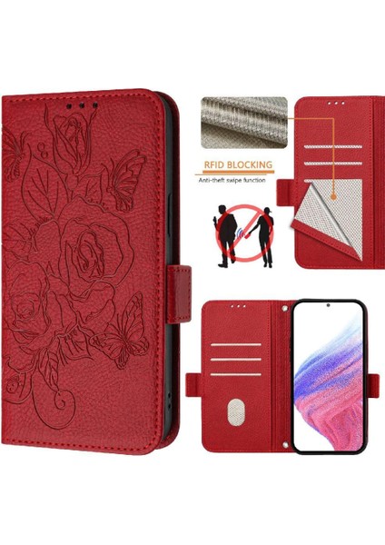 Kredi Kartı Yuvası Manyetik Cüzdan ile IPhone 14 Pu Deri Kılıf (Yurt Dışından) modelleri