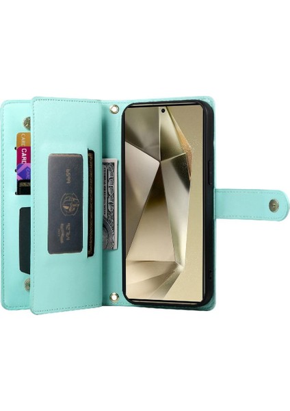Samsung Galaxy S24 Ultra Kickstand Çok Fonksiyonlu Kart Için Flip Case (Yurt Dışından) indirimleri