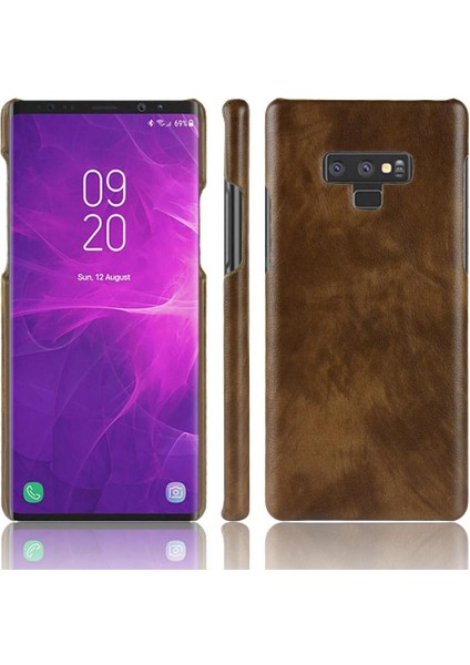 Samsung Galaxy Note9 Lychee Desen Uyumluluk Için Retro Kılıf Kapak (Yurt Dışından)