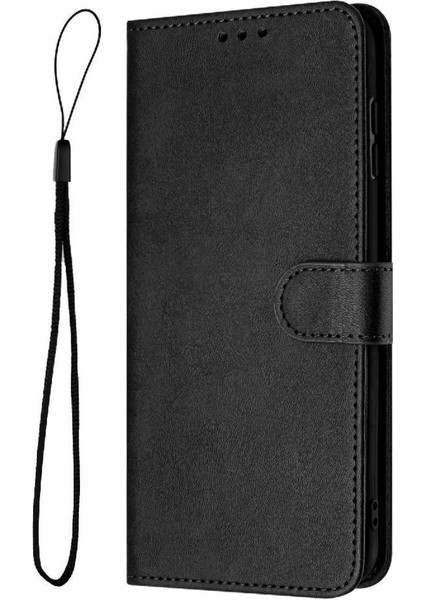 Kart Yuvası Saf Renk ile Xiaomi 14 Pu Deri Kickstand Için Flip Case (Yurt Dışından)