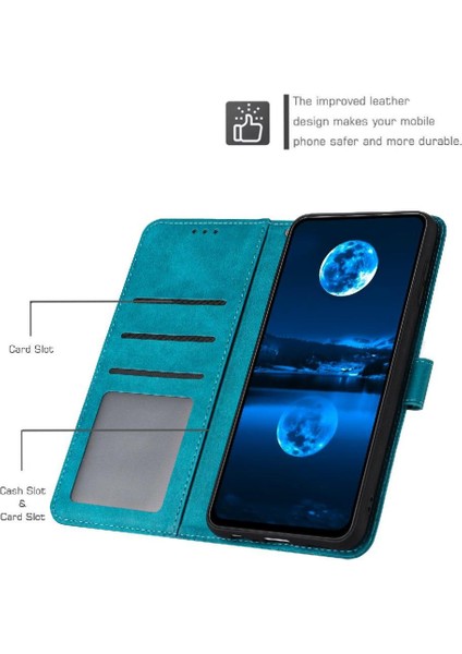 Tecno Spark Için Flip Case 20 Pro Artı Kart Yuvası ile 4g Pu Deri (Yurt Dışından)