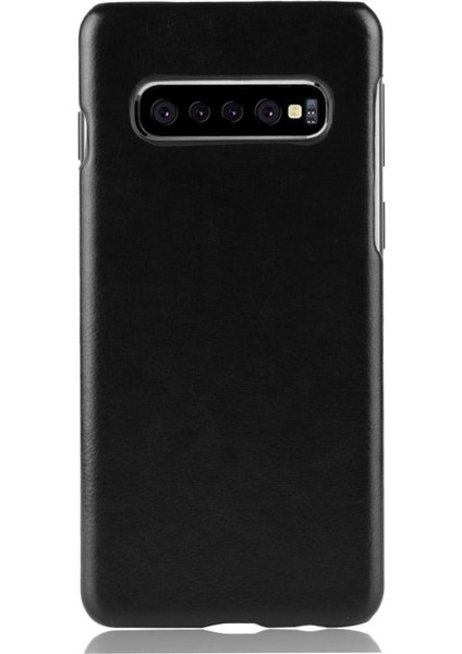 Retro Kılıf Samsung Galaxy S10 Artı Anti Scratch Lychee Desen Retro (Yurt Dışından) modelleri