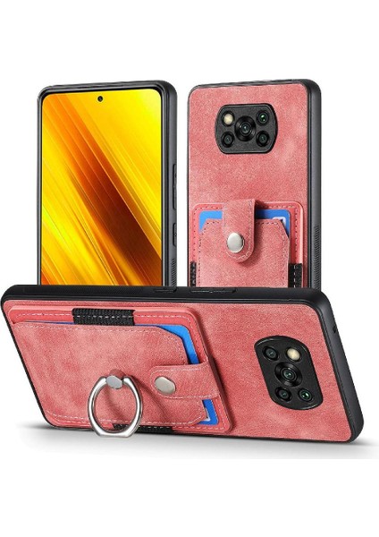 Xiaomi Poco X3 Nfc Standı Halka Tutucu Crad Yuvası Manyetik Araç Montaj (Yurt Dışından)