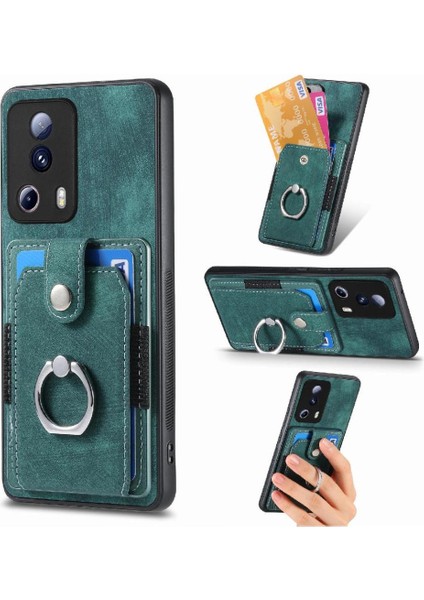 Xiaomi 13 Lite Için Kılıf Manyetik Araç Montaj Crad Yuvası Standı Halka Tutucu (Yurt Dışından) fırsatları