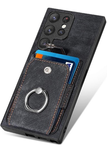 Samsung Galaxy S23 Ultra Crad Yuvası Manyetik Araç Montaj Standı Yüzük (Yurt Dışından) fiyatları