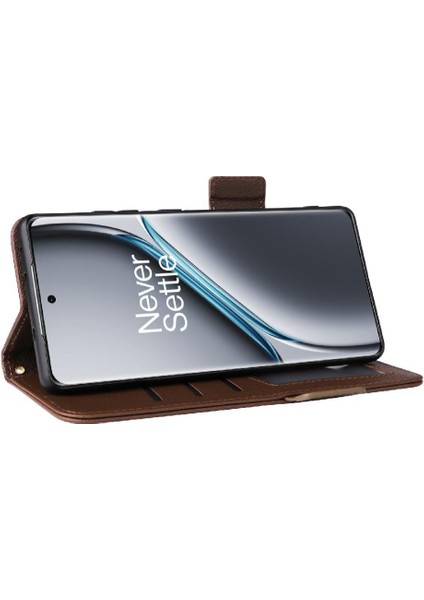 Oneplus Ace 3 Pro Için Flip Case Yan Toka Cüzdan Kart Yuvaları Tutucu Pu (Yurt Dışından) fırsatları