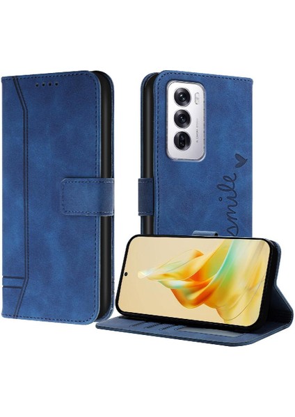 Oppo Phone 12 5g Için Telefon Kılıfı Pu Deri Manyetik Kapatma Flip Folio Kart (Yurt Dışından)