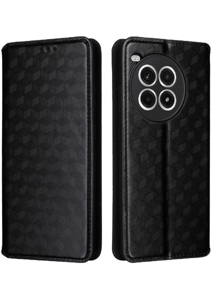 Oneplus Ace 3 Pro Için Flip Case Manyetik Kapatma Cüzdan Pu Deri Kart (Yurt Dışından)