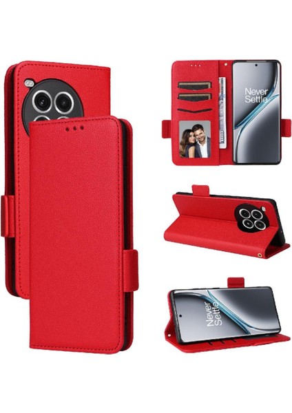 Oneplus Ace 3 Pro Için Flip Case Yan Toka Cüzdan Kart Yuvaları Tutucu Pu (Yurt Dışından) fiyatları