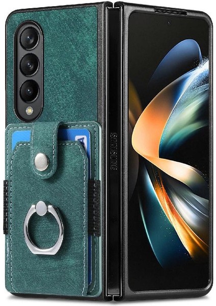 Samsung Galaxy Için Kılıf Fold 4 Manyetik Araç Montaj Yüzük Tutucu Crad Yuvası (Yurt Dışından) fiyatları