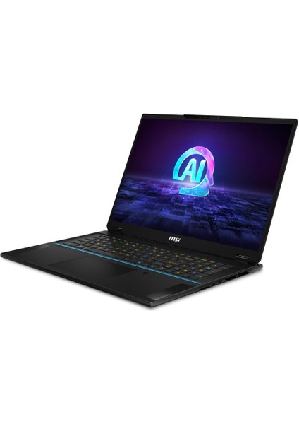 Msı Stealth 18 Aı Studıo Intel Core Ultra 9 185H 96GB 4tb + 4tb SSD RTX4080 Windows 11 Home 18" Uhd+ 120Hz Taşınabilir Bilgisayar A1VHG035TRH12 + Zetta Çanta