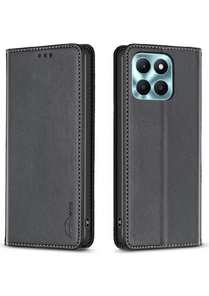 Onur X6A Çok Renkli Iş Manyetik Cüzdan Pu Deri Için Flip Case (Yurt Dışından)