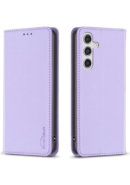 Samsung Galaxy A25 5g Pu Deri Çok Renkli Çoklu Kart Yuvası Için Flip Case (Yurt Dışından)