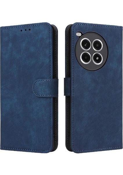 Oneplus Ace 3 Pro Için Kılıf Pu Deri Flip Folio Cüzdan Manyetik Kapatma (Yurt Dışından)