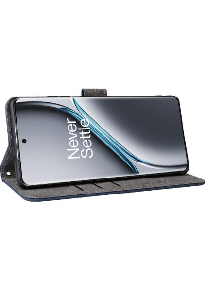 Oneplus Ace 3 Pro Için Kılıf Pu Deri Flip Folio Cüzdan Manyetik Kapatma (Yurt Dışından) modelleri