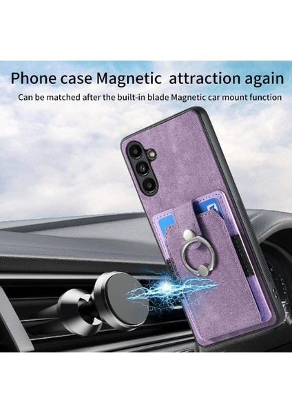 Samsung Galaxy A34 5g Için Kılıf Halka Tutucu Standı Crad Yuvası Manyetik Araba (Yurt Dışından) modelleri