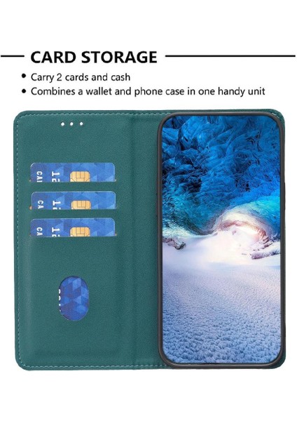 Samsung Galaxy A05S Iş Manyetik Cüzdan Çok Renkli Pu Için Flip Case (Yurt Dışından)