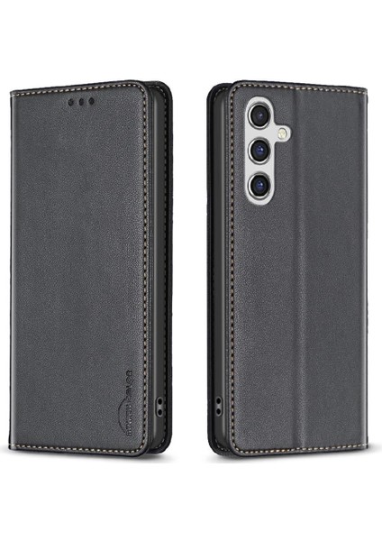 Samsung Galaxy A25 5g Pu Deri Çok Renkli Çoklu Kart Yuvası Için Flip Case (Yurt Dışından)
