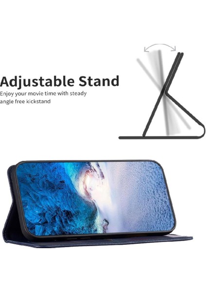 Xiaomi Poco M3 Pro Iş Manyetik Cüzdan Pu Deri Yuvası Için Flip Case (Yurt Dışından)