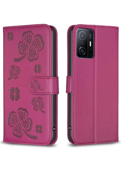 Xiaomi 11T/11T Pro Için Flip Case Çok Renkli Cüzdan Kart Yuvaları Tutucu Pu (Yurt Dışından)