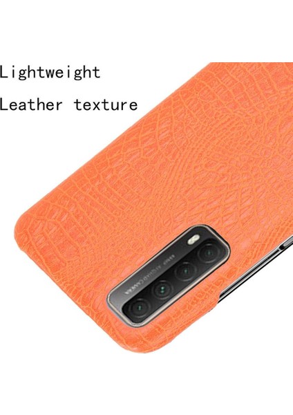 Huawei Mate 20 Lite/ Huawei Y7A Uyumluluğu Için Şık Klasik Kılıf (Yurt Dışından)