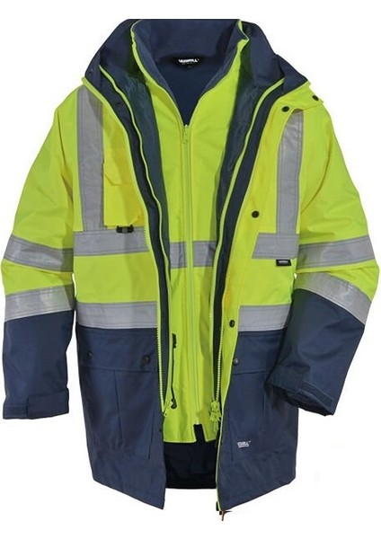 VWJK44 300D Oxford 5+1 Reflektörlü Parka