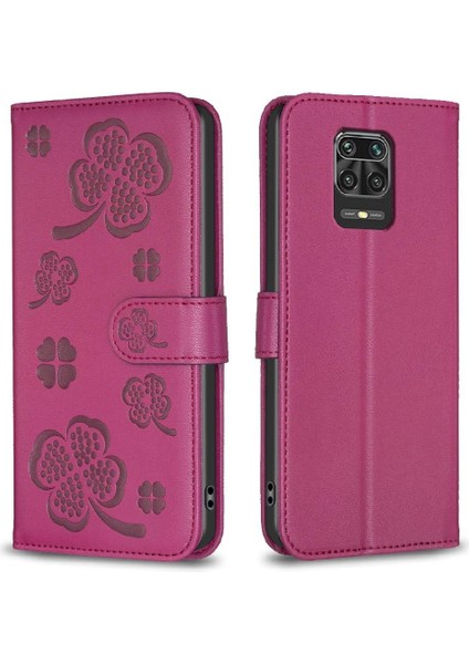 Xiaomi Redmi Not 9 Için Flip Case Pro Max Kart Yuvaları Tutucu Kickstand Pu (Yurt Dışından)