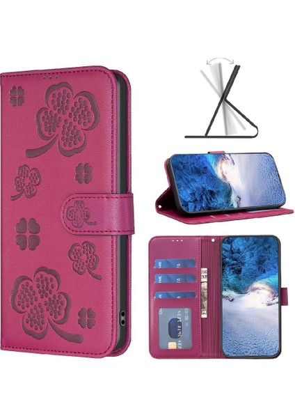 Xiaomi Redmi Not 9 Için Flip Case Pro Max Kart Yuvaları Tutucu Kickstand Pu (Yurt Dışından)