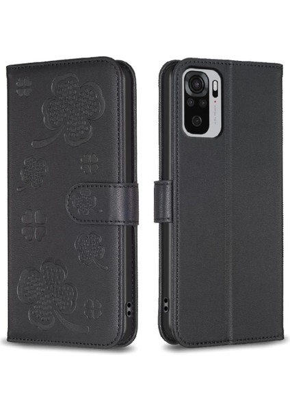Xiaomi Redmi Not 10S Için Flip Case Pu Deri Kart Yuvaları Tutucu Kickstand (Yurt Dışından)