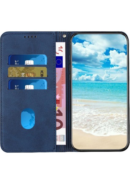 Google Piksel 9 Pro Xl Cüzdan Kickstand Kart Ekleme Pu Için Flip Case (Yurt Dışından)