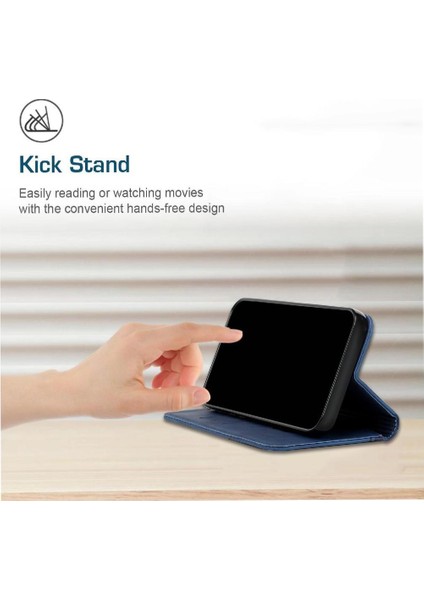 Google Piksel 9 Pro Xl Cüzdan Kickstand Kart Ekleme Pu Için Flip Case (Yurt Dışından)