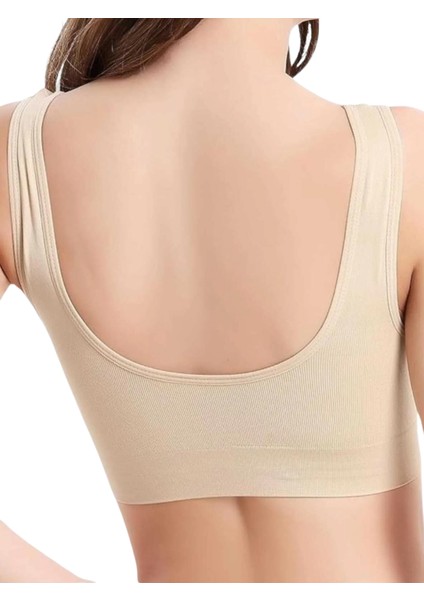 Kalın Askılı Pedli Göğüs Toparlayıcı Sütyen Korse Spor Sütyen fiyatları