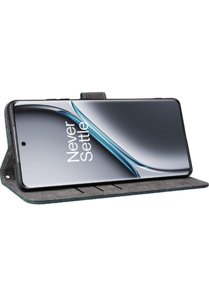 Oneplus Ace 3 Pro Için Kılıf Pu Deri Flip Folio Cüzdan Manyetik Kapatma (Yurt Dışından) fırsatları