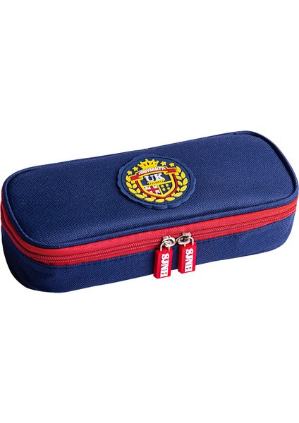 Büyük Kapasiteli Ingiliz Tarzı Tuval Basit Kalem Kutusu (Yurt Dışından)