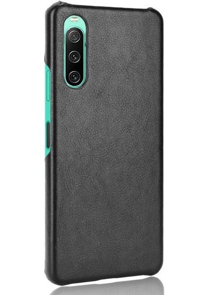 Sony Xperia 10 Iv Için Retro Kılıf Retro Anti Scratch Lychee Desen Kapak (Yurt Dışından) fırsatları